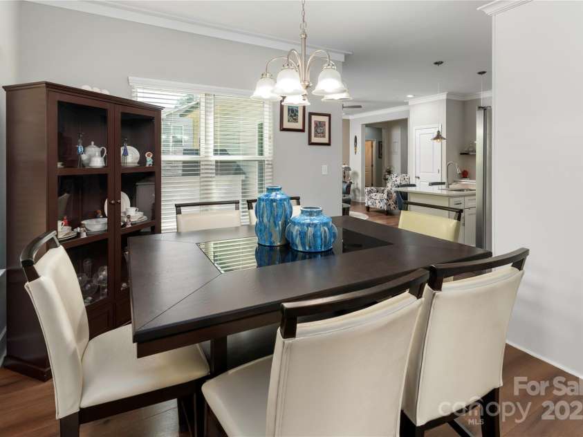 7516 O'Hara Street, Huntersville, NC 28078.  MLS# CAR4273660, YatesRealty ID 24215. Dining Room view