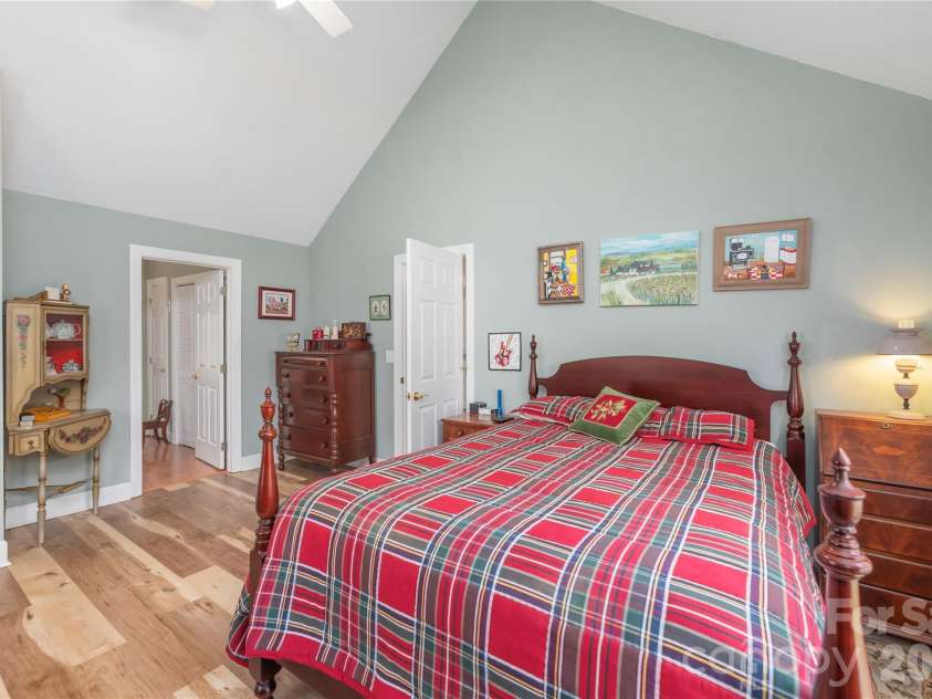 209 Browning Road, Waynesville, NC 28786.  MLS# CAR4360694, YatesRealty ID 24216. Primary bedroom.