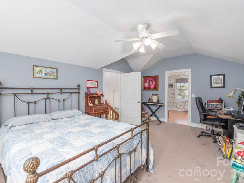 209 Browning Road, Waynesville, NC 28786.  MLS# CAR4360694, YatesRealty ID 24216. Second primary bedroom.