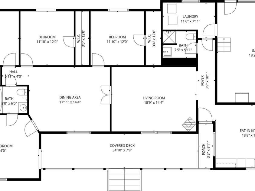 120 Lillie Lane, Marshall, NC 28753.  MLS# CAR4373947, YatesRealty ID 24218. 