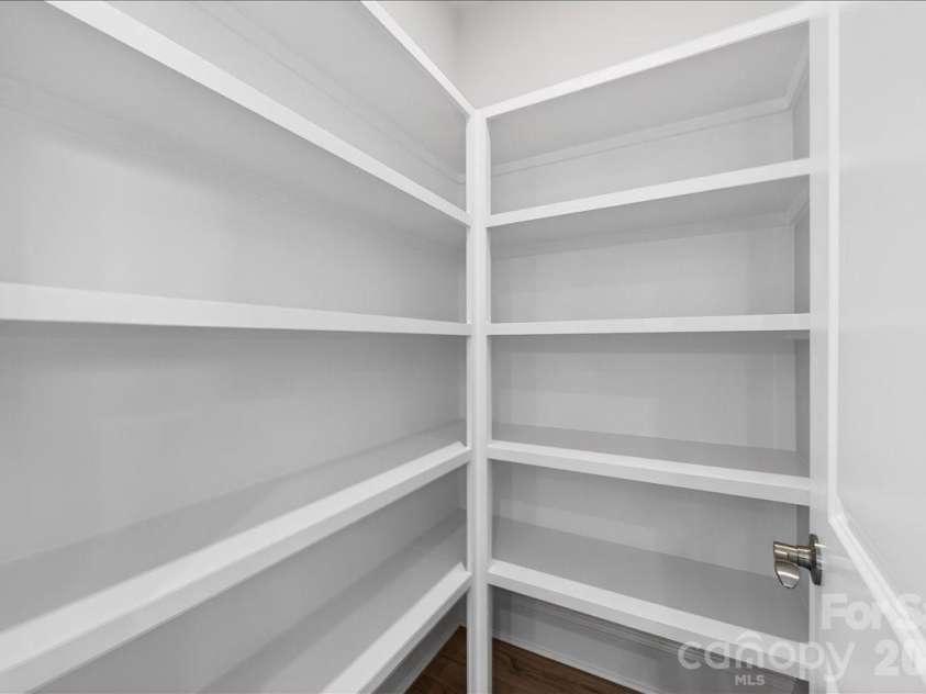 12023 Elsa Lane, Charlotte, NC 28277.  MLS# CAR4330507, YatesRealty ID 24220. Built-in kitchen pantry