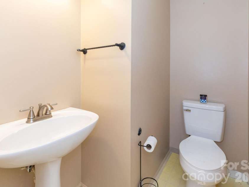 757 Zelda Court, Hendersonville, NC 28792.  MLS# CAR4380523, YatesRealty ID 24223. Main Level Half Bath