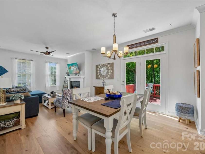 6005 Whitehawk Hill Road, Mint Hill, NC 28227.  MLS# CAR4381854, YatesRealty ID 24224. Dining Area