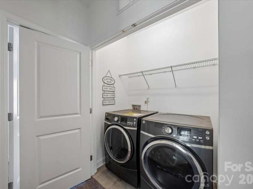 6005 Whitehawk Hill Road, Mint Hill, NC 28227.  MLS# CAR4381854, YatesRealty ID 24224. Laundry
