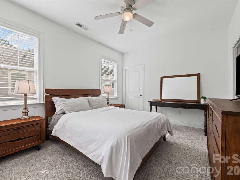 263 Keener Boulevard, Belmont, NC 28012.  MLS# CAR4341065, YatesRealty ID 24225. Guest bedroom 2 on upper level with walk-in closet