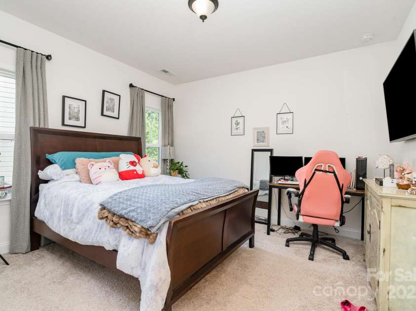 3899 Zemosa Lane, Concord, NC 28027.  MLS# CAR4275282, YatesRealty ID 24226. 3rd bedroom on the 2nd floor with an attached bathroom.