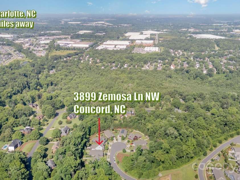 3899 Zemosa Lane, Concord, NC 28027.  MLS# CAR4275282, YatesRealty ID 24226. 