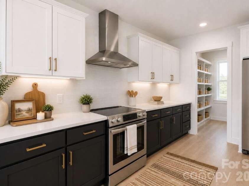 394 NC HWY 200 None, Stanfield, NC 28163.  MLS# CAR4378904, YatesRealty ID 24228. *representative photo- staged kitchen & pantry