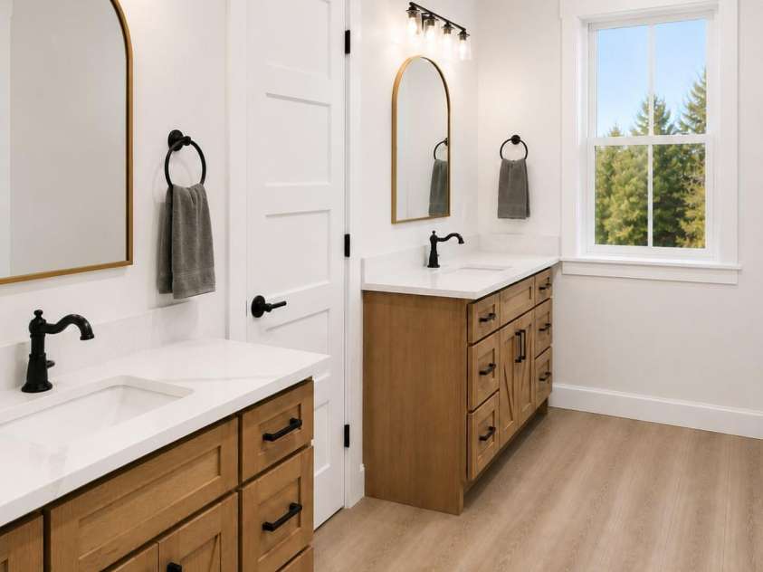 394 NC HWY 200 None, Stanfield, NC 28163.  MLS# CAR4378904, YatesRealty ID 24228. *representative photo- staged primary bathroom
