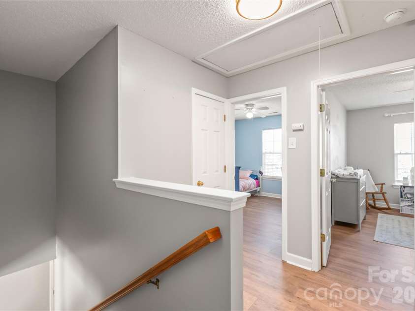 3085 Counselors Drive, Monroe, NC 28110.  MLS# CAR4349850, YatesRealty ID 2423. Upstairs Hallways