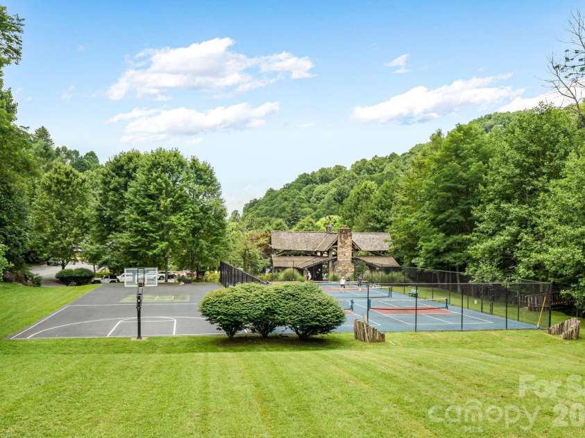 422 Glenaire Drive, Mars Hill, NC 28754.  MLS# CAR4353964, YatesRealty ID 24233. Pickleball courts