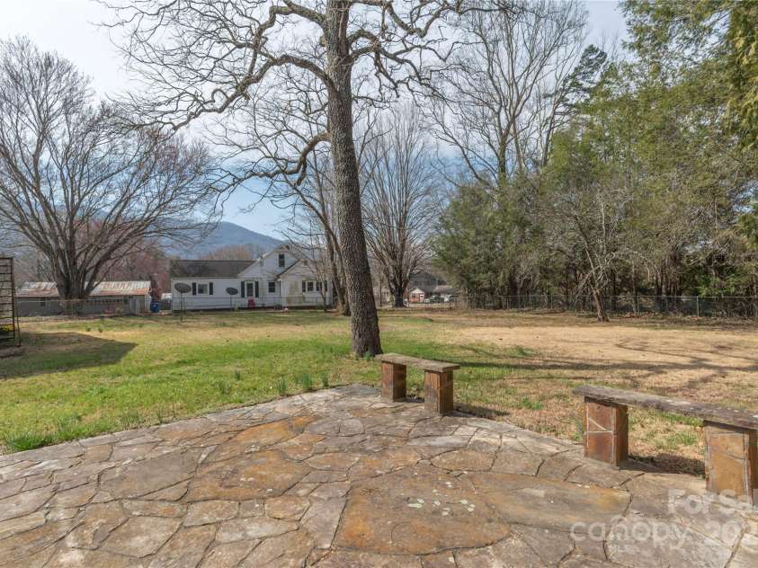 202 Alexander Avenue, Swannanoa, NC 28778.  MLS# CAR4234591, YatesRealty ID 2424. Nice patio off back of home.