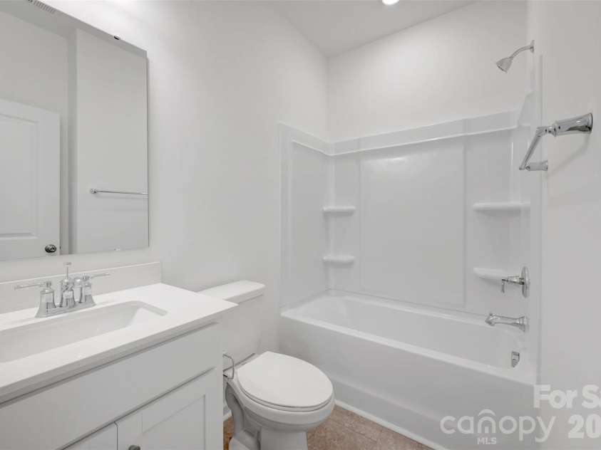 645 Willoughby Park Drive, Monroe, NC 28112.  MLS# CAR4376577, YatesRealty ID 24240. First floor bathroom