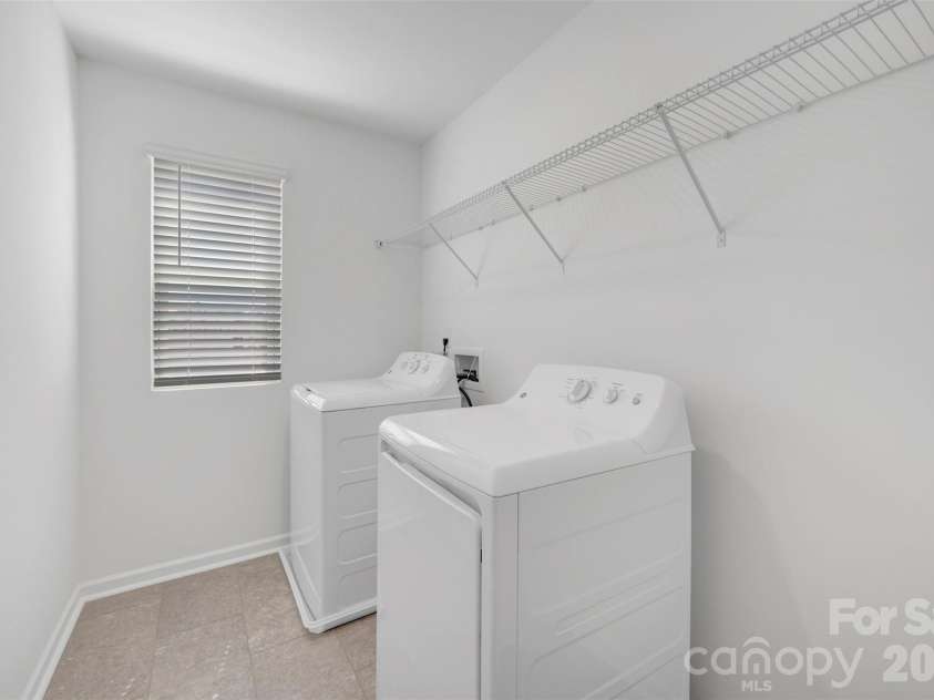 645 Willoughby Park Drive, Monroe, NC 28112.  MLS# CAR4376577, YatesRealty ID 24240. Laundry room