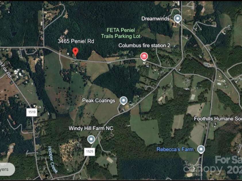 3465 Peniel Road, Tryon, NC 28782.  MLS# CAR4213034, YatesRealty ID 24241. 
