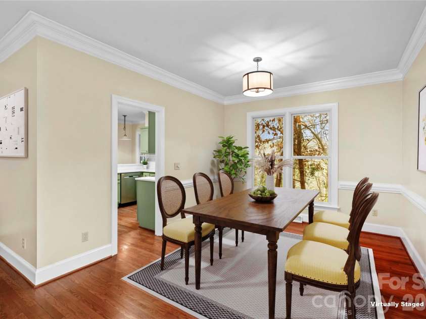131 Morrison Hill Road, Davidson, NC 28036.  MLS# CAR4347285, YatesRealty ID 24245. Dining room - virtually stage.