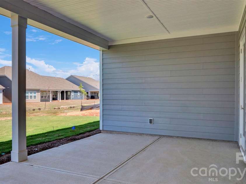 3022 Brush Creek, Monroe, NC 28110.  MLS# CAR4376168, YatesRealty ID 24246. Covered Lanai