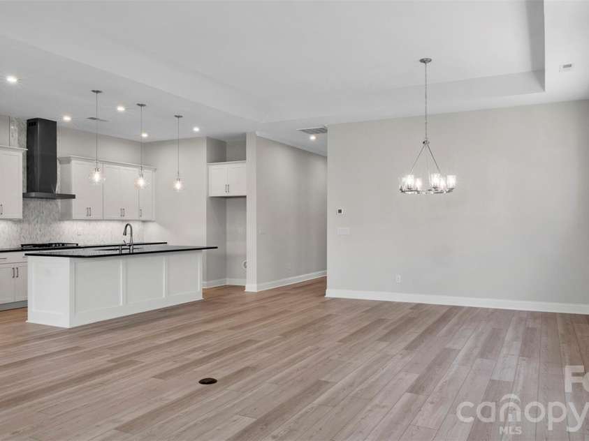 3022 Brush Creek, Monroe, NC 28110.  MLS# CAR4376168, YatesRealty ID 24246. Great Room & Dining Area