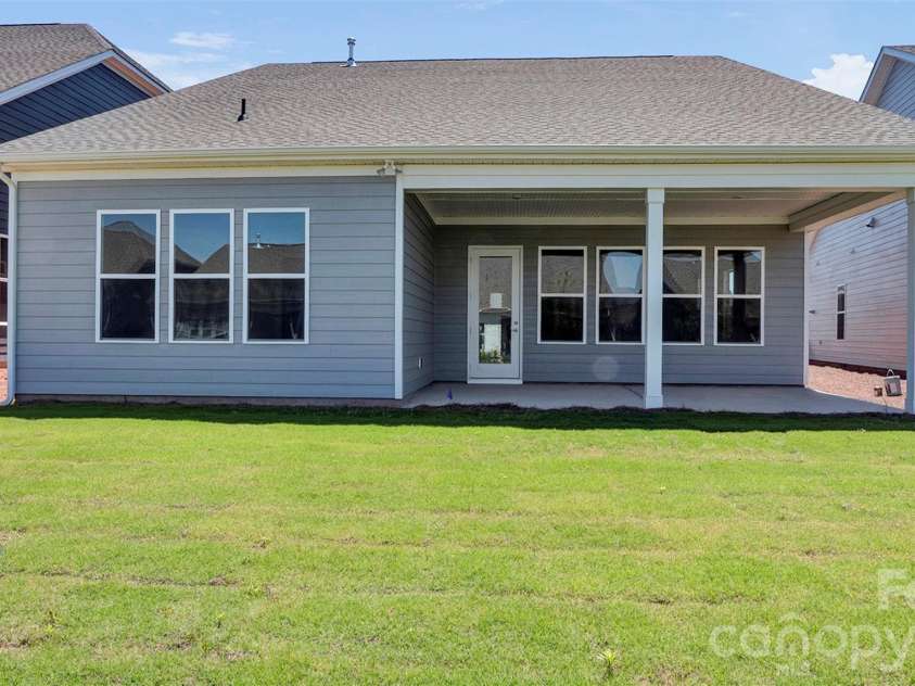 3022 Brush Creek, Monroe, NC 28110.  MLS# CAR4376168, YatesRealty ID 24246. Rear of Home