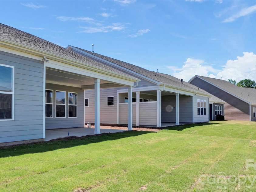 3022 Brush Creek, Monroe, NC 28110.  MLS# CAR4376168, YatesRealty ID 24246. Rear of Home