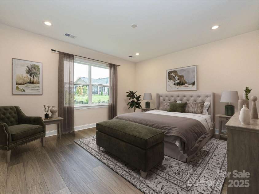 118 STOWAWAY Drive, Denver, NC 28037.  MLS# CAR4278600, YatesRealty ID 24262. Virtually Staged Primary Bedroom