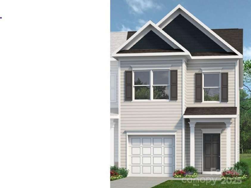 6025 Jasmine Branch Road, Charlotte, NC 28216.  MLS# CAR4278742, YatesRealty ID 24267. Suwanee F Exterior Renderinf