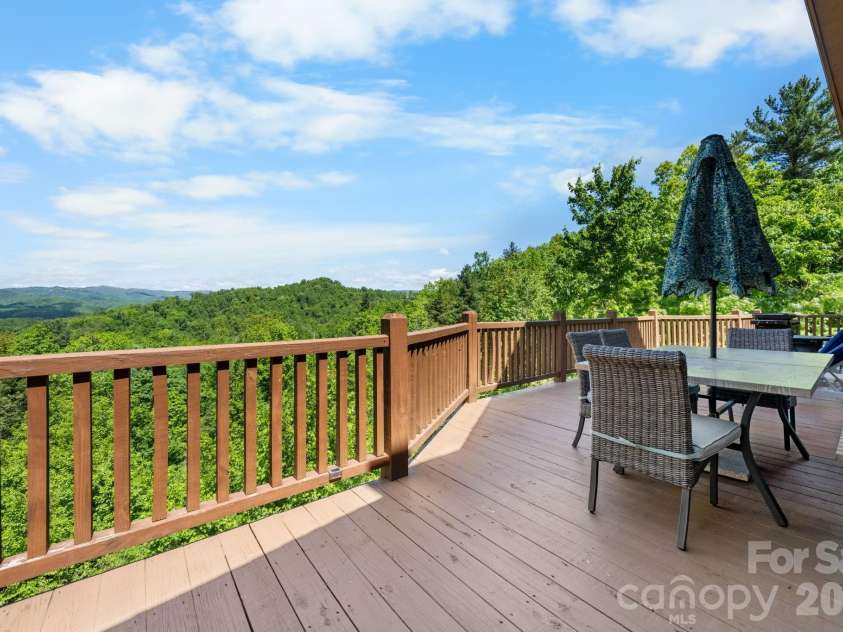 6749 Fire Crest Lane, Lenoir, NC 28645.  MLS# CAR4377295, YatesRealty ID 24281. Main Level Deck For Enjoying The Views & Grilling!