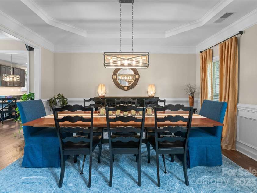 112 Steeplechase Avenue, Mooresville, NC 28117.  MLS# CAR4273207, YatesRealty ID 24287. Dining room