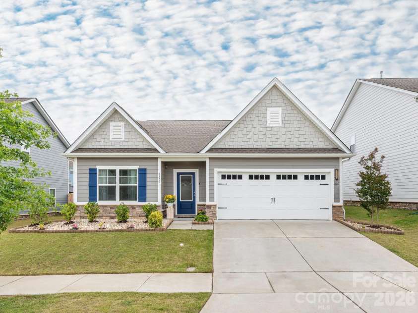 2160 Moselle Drive, Monroe, NC 28110.  MLS# CAR4380375, YatesRealty ID 24288. 