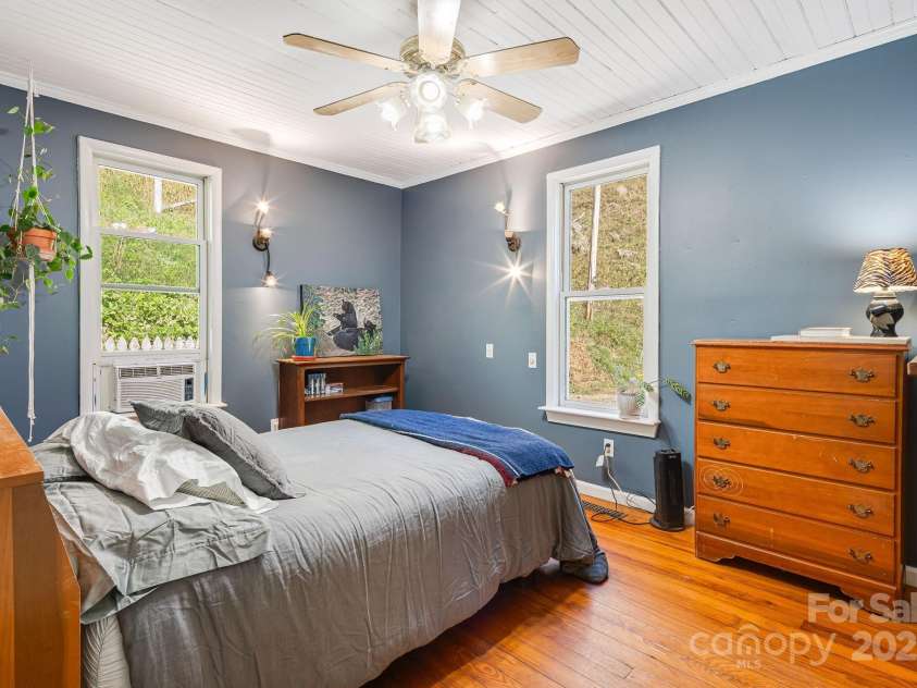 3942 Anderson Branch Road, Marshall, NC 28753.  MLS# CAR4194883, YatesRealty ID 243. Main level bedroom