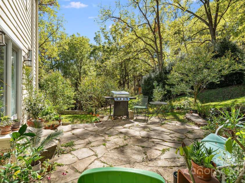 3942 Anderson Branch Road, Marshall, NC 28753.  MLS# CAR4194883, YatesRealty ID 243. Patio off of the great room.