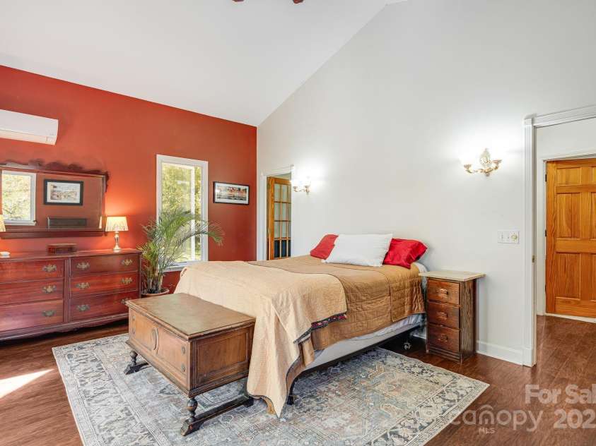 3942 Anderson Branch Road, Marshall, NC 28753.  MLS# CAR4194883, YatesRealty ID 243. Primary bedroom