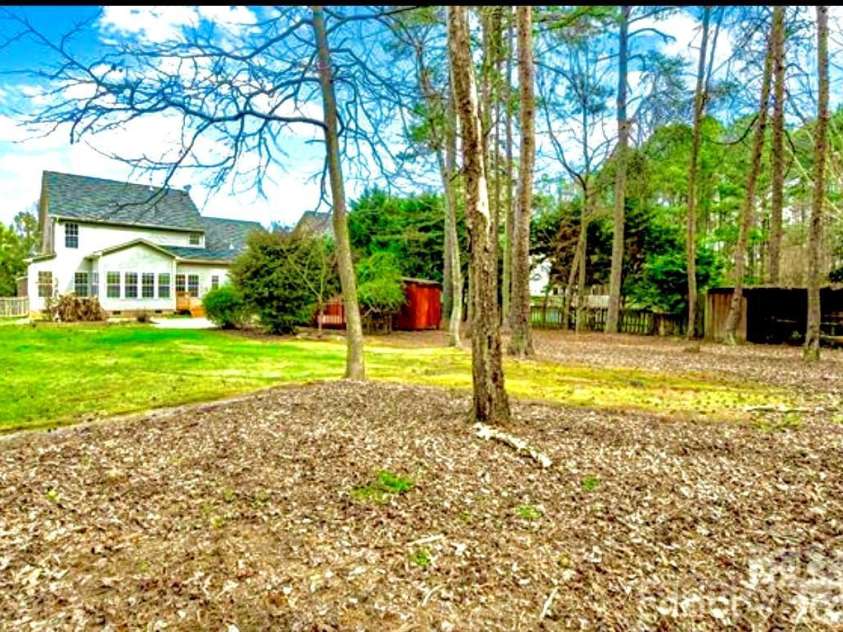 5672 Wrenfield Court, Charlotte, NC 28277.  MLS# CAR4228476, YatesRealty ID 24301. Back Yard