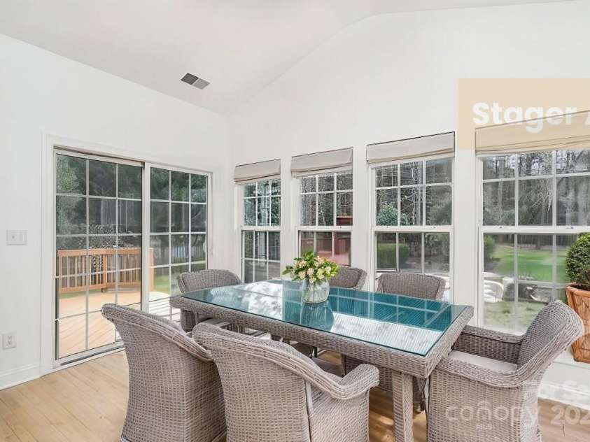 5672 Wrenfield Court, Charlotte, NC 28277.  MLS# CAR4228476, YatesRealty ID 24301. Sun Room- STAGED