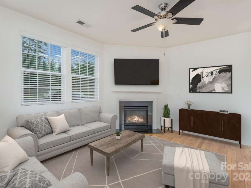 9001 Lanark Lane, Fort Mill, SC 29707.  MLS# CAR4269680, YatesRealty ID 24308. *Virtual not actual furniture