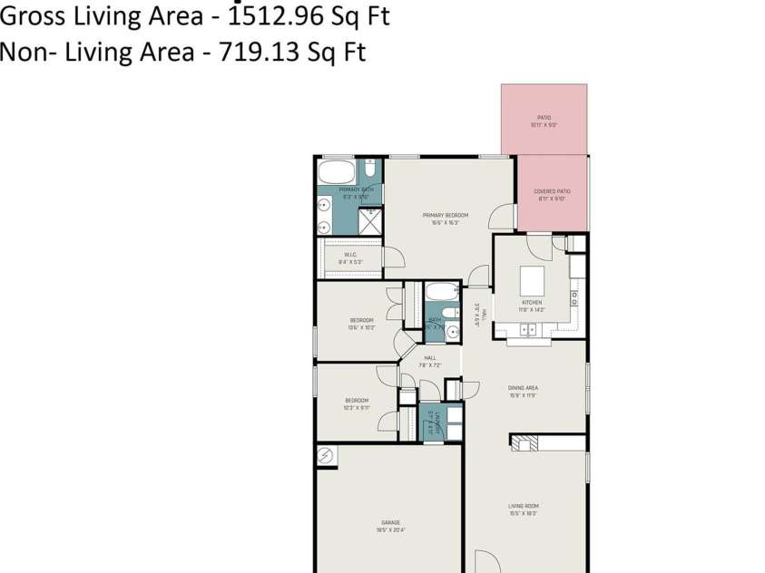 9612 Marquette Street, Concord, NC 28027.  MLS# CAR4373768, YatesRealty ID 24319. 