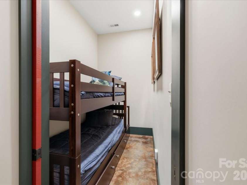 5140 Beech Bluff Drive, Morganton, NC 28655.  MLS# CAR4420970, YatesRealty ID 2432. Additional room with bunk beds
