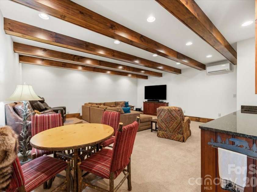 5140 Beech Bluff Drive, Morganton, NC 28655.  MLS# CAR4420970, YatesRealty ID 2432. Basement Den