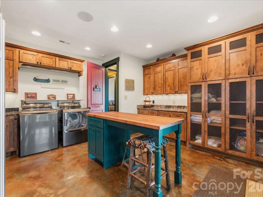 5140 Beech Bluff Drive, Morganton, NC 28655.  MLS# CAR4420970, YatesRealty ID 2432. Basement Laundry Second Kitchen