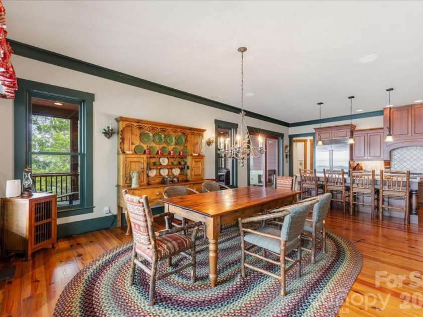 5140 Beech Bluff Drive, Morganton, NC 28655.  MLS# CAR4420970, YatesRealty ID 2432. Dining area