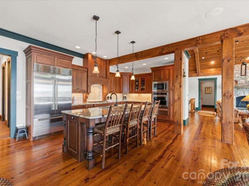 5140 Beech Bluff Drive, Morganton, NC 28655.  MLS# CAR4420970, YatesRealty ID 2432. Dining area and kitchen