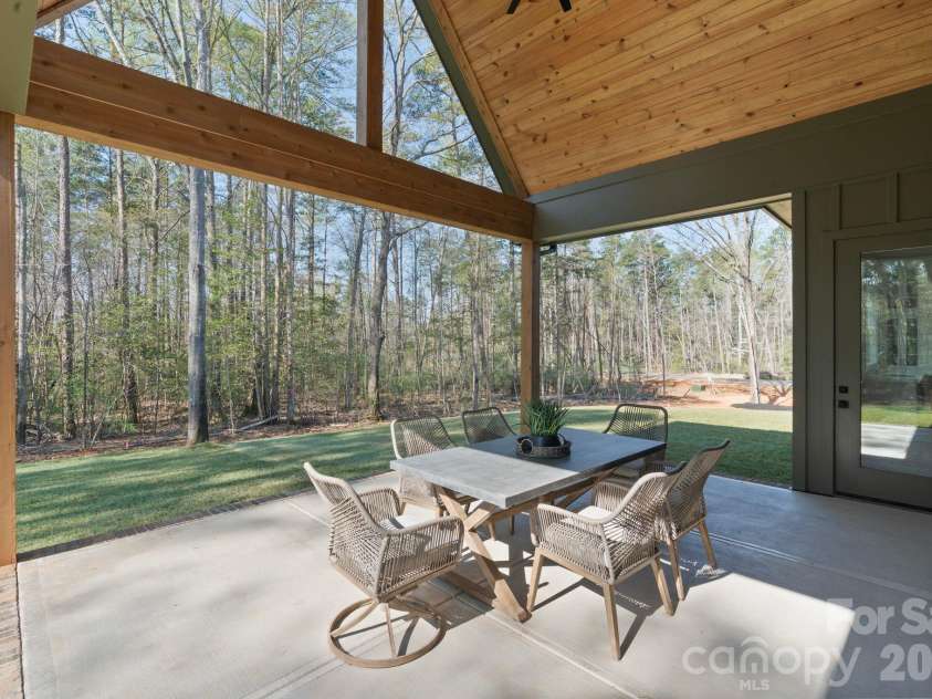 568 Longleaf Pine Lane, Clover, SC 29710.  MLS# CAR4363289, YatesRealty ID 24326. Rear Covered Porch