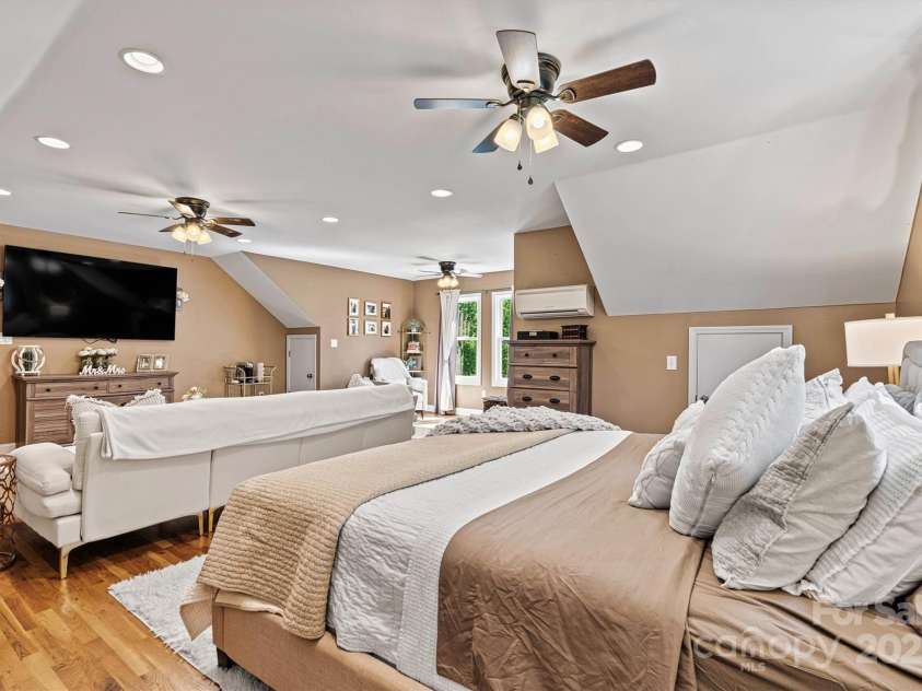 454 Eastway Drive, Troutman, NC 28166.  MLS# CAR4263950, YatesRealty ID 24330. Primary bedroom in upstairs bonus room with 1/2 bath.