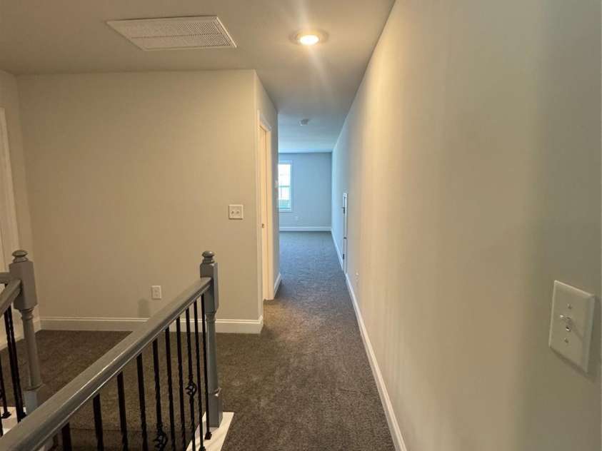 1606 Autumn Lane, York, SC 29745.  MLS# CAR4384728, YatesRealty ID 24333. Upstairs hallway