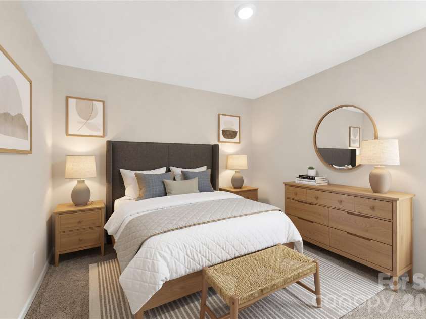 13016 Lannister Drive, Charlotte, NC 28278.  MLS# CAR4382497, YatesRealty ID 24334. Bedroom 4 - Virtually Staged