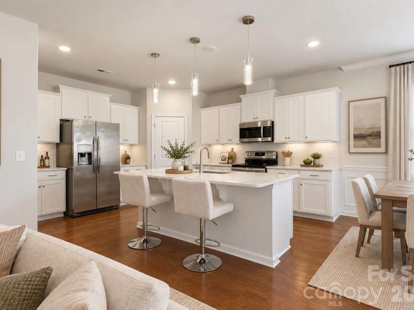 14204 Southbridge Forest Drive, Charlotte, NC 28273.  MLS# CAR4425142, YatesRealty ID 24350. Virtually Staged