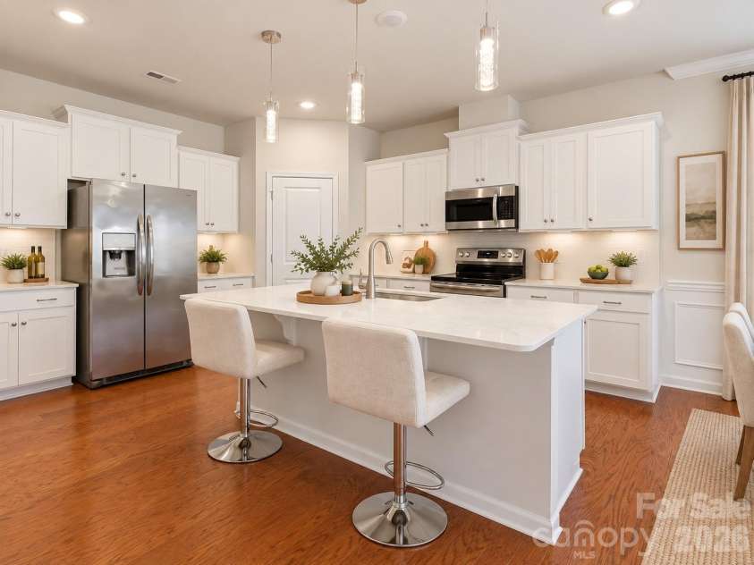 14204 Southbridge Forest Drive, Charlotte, NC 28273.  MLS# CAR4425142, YatesRealty ID 24350. Virtually Staged