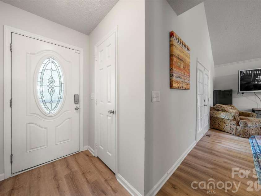 3072 Point Clear Drive, Tega Cay, SC 29708.  MLS# CAR4384137, YatesRealty ID 24351. Main house entryway