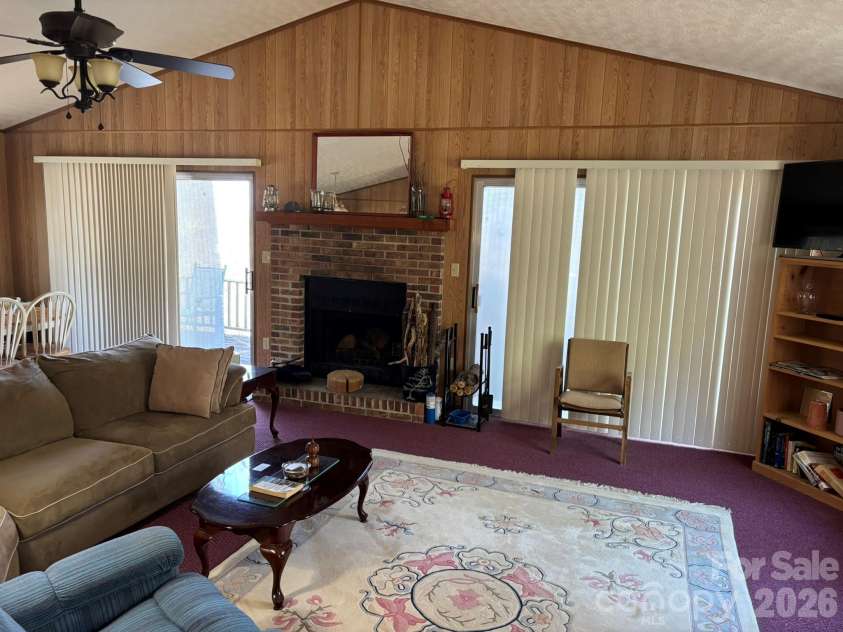 120 Kimberly Drive, Bryson City, NC 28713.  MLS# CAR4385063, YatesRealty ID 24356. Easy access to the deck.