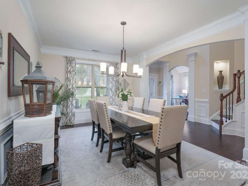 303 Ridge Reserve Drive, Clover, SC 29710.  MLS# CAR4232710, YatesRealty ID 24358. Exquisite arches leading to the formal dining room.